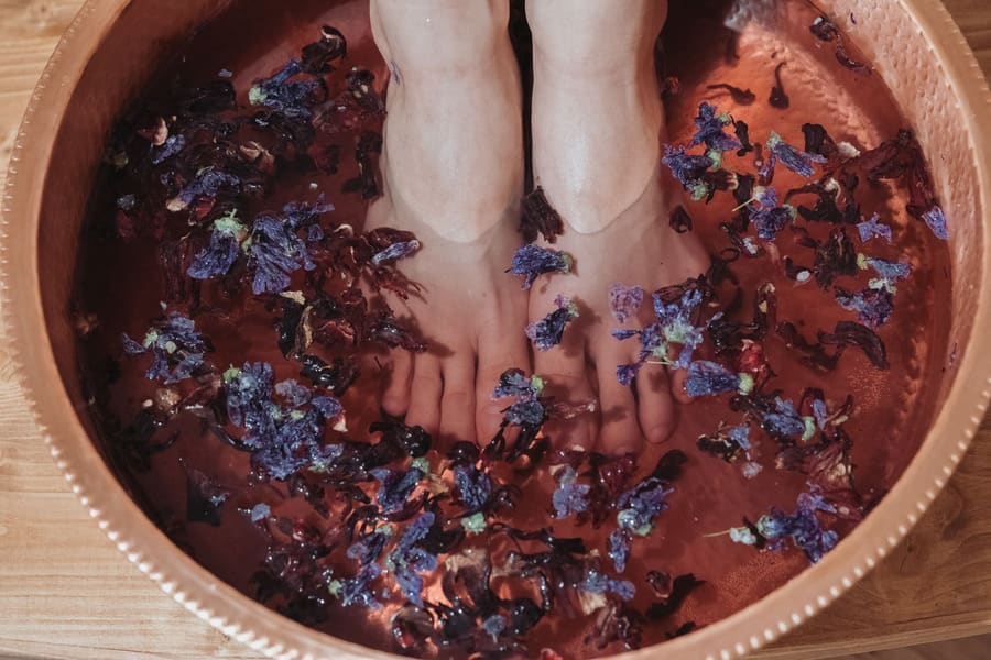 Le grand rituel pieds sacrés